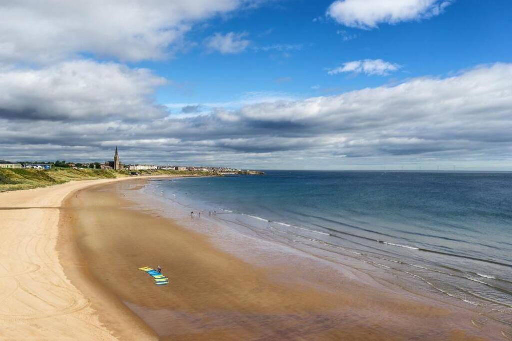 Hightide Seaside Apartment With Beach & Spanish City Views Whitley Bay Dış mekan fotoğraf